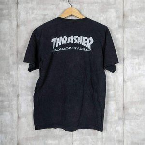 HUF Worldwide X Thrasher Magazine Collab T-shirt